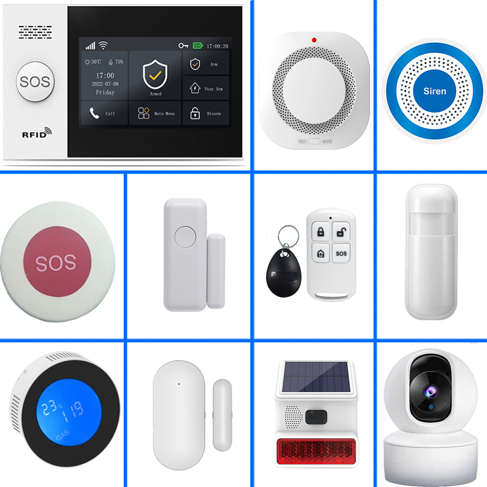 Sim Gsm Alarm - PGST 4G Tuya Smart Home Alarmsysteem,