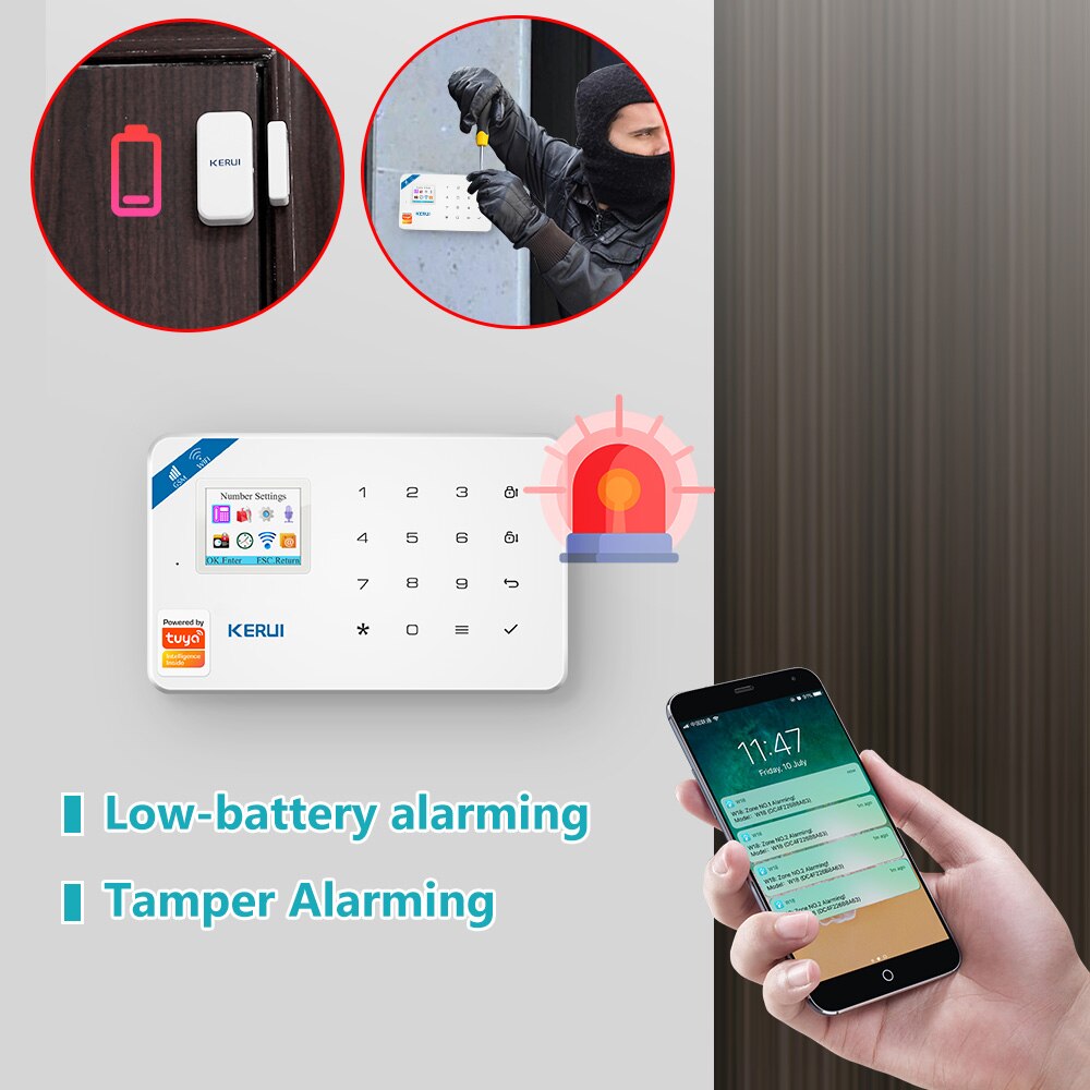 KERUI W181 Tuya Smart WIFI GSM - Home Security Front Door Camera recensie en prijs