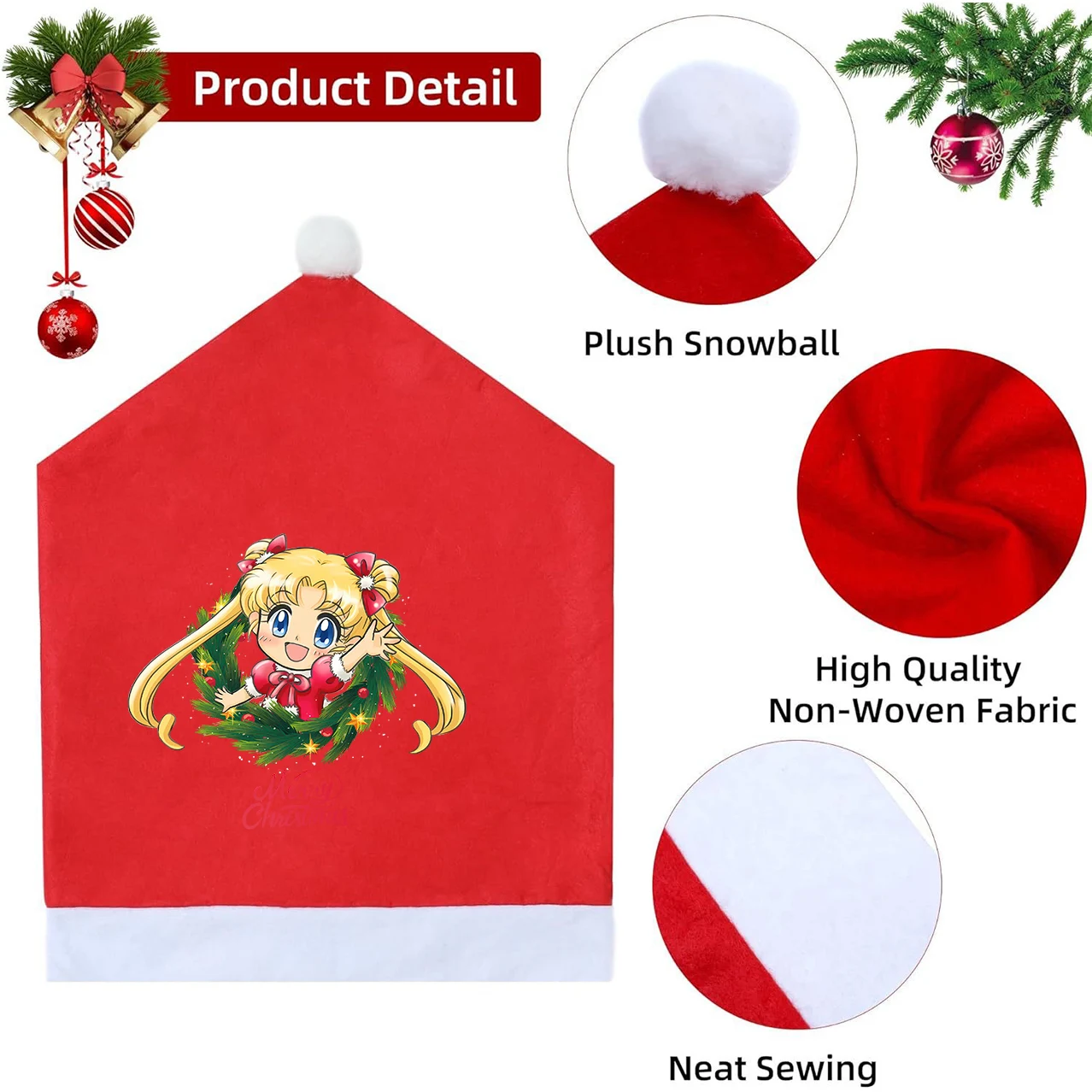 Sailor Mooned Kerstmanhoed Sto - Home Security Items recensie en prijs
