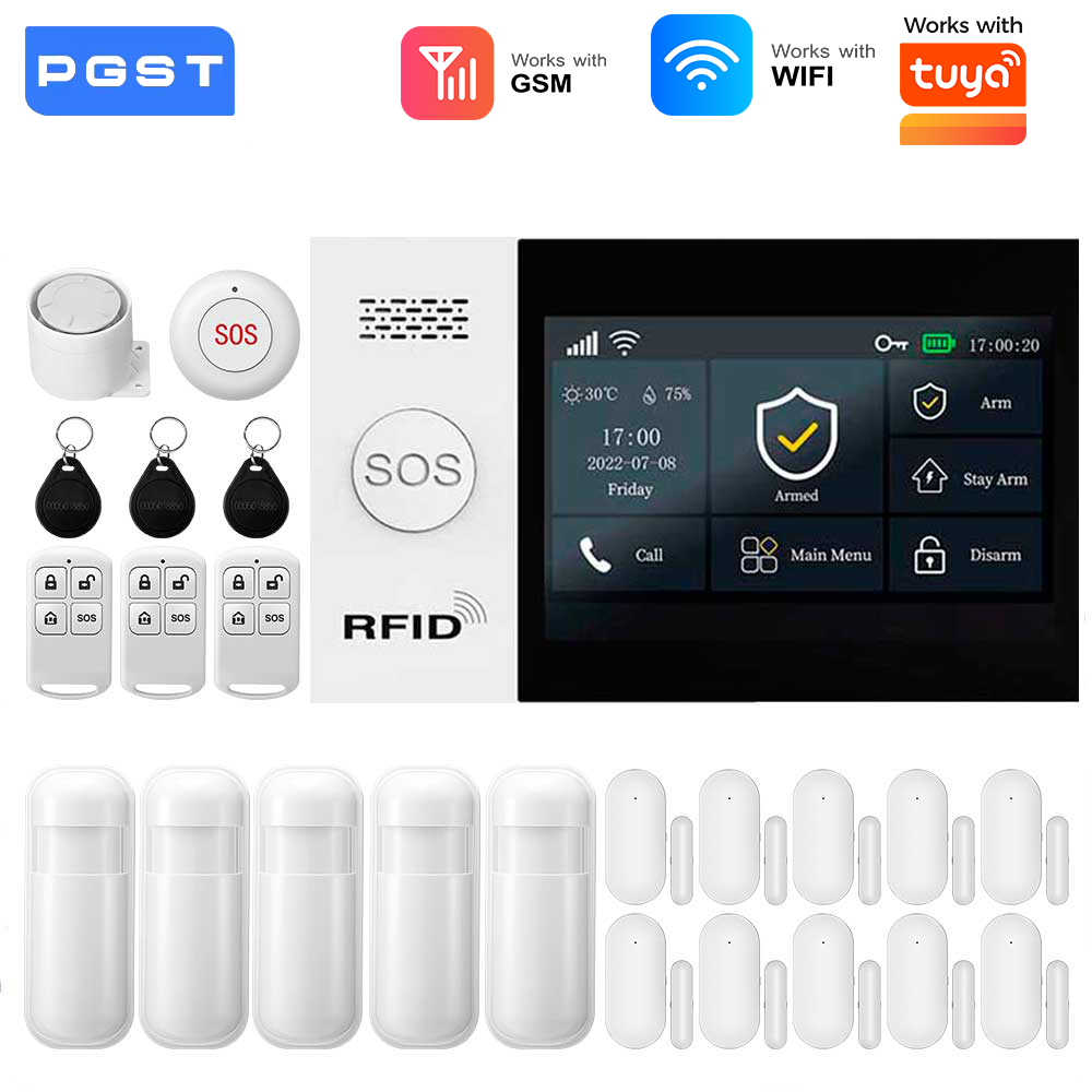 2.4G WIFI Smart GSM Alarmsyste - Sim Gsm Alarm recensie en prijs