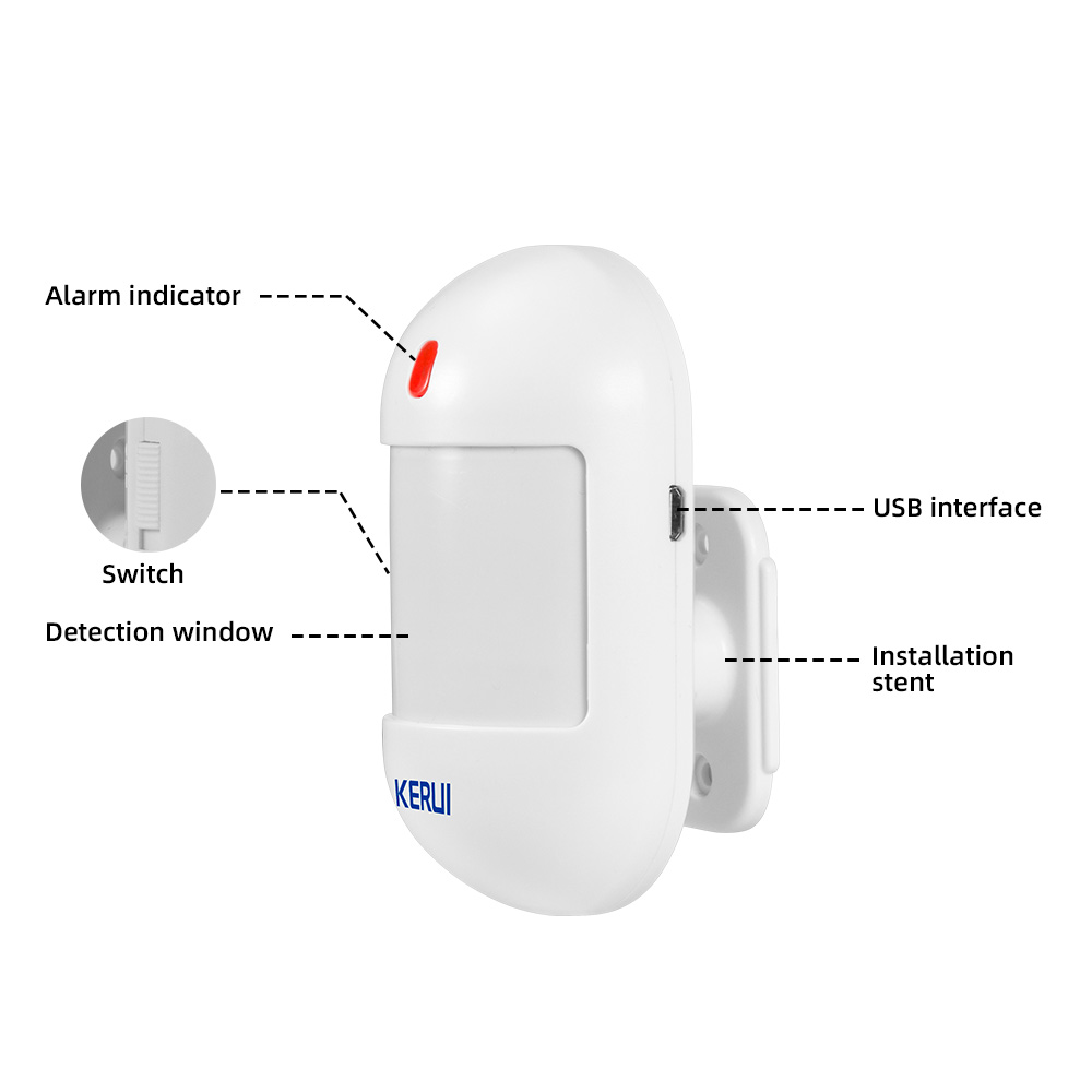 CORINA Draadloze PIR Bewegings - Sim Gsm Alarm recensie en prijs