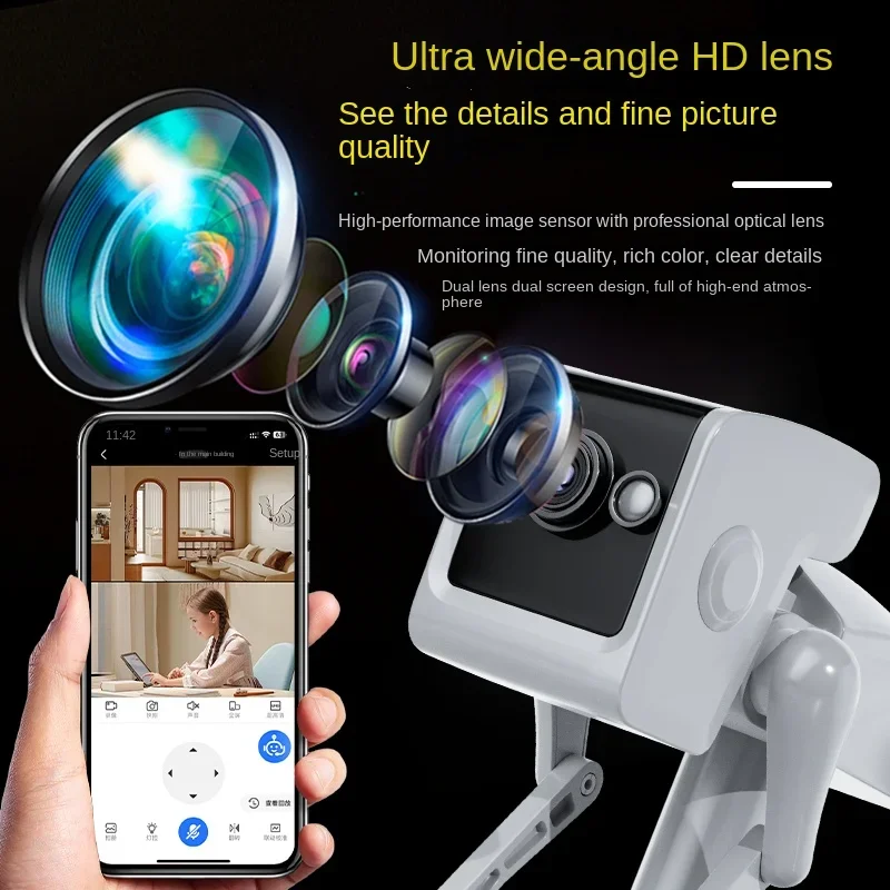2MP Camera IP Camera Draadloze - Home Security Robot recensie en prijs