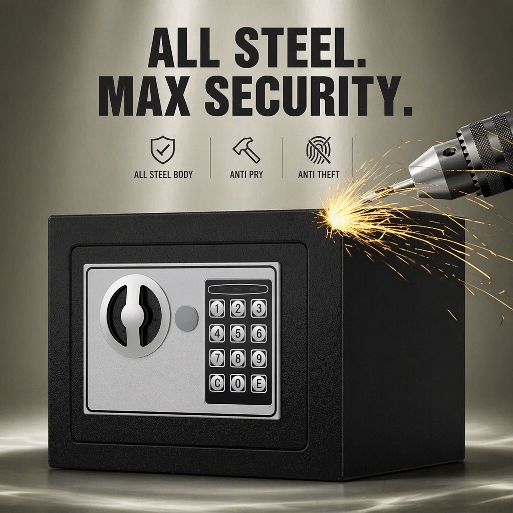 Volledig stalen elektronische  - Home Security Box recensie en prijs