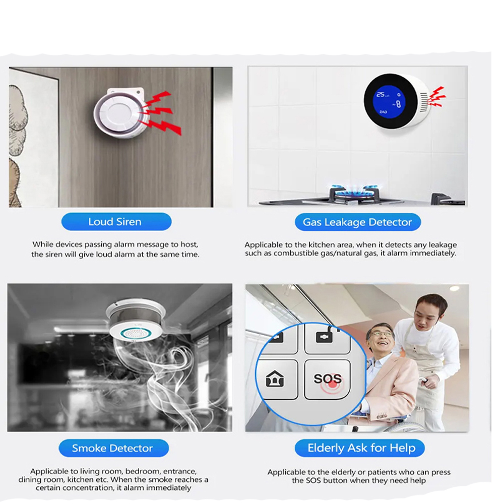 PGST 4G Tuya Smart Home Alarms - Sim Gsm Alarm recensie en prijs